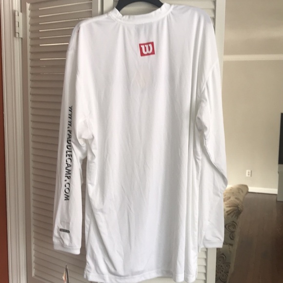 New Mens Wilson Hyper Tek System Long Sleeves Sport Shirt - Picture 5 of 6